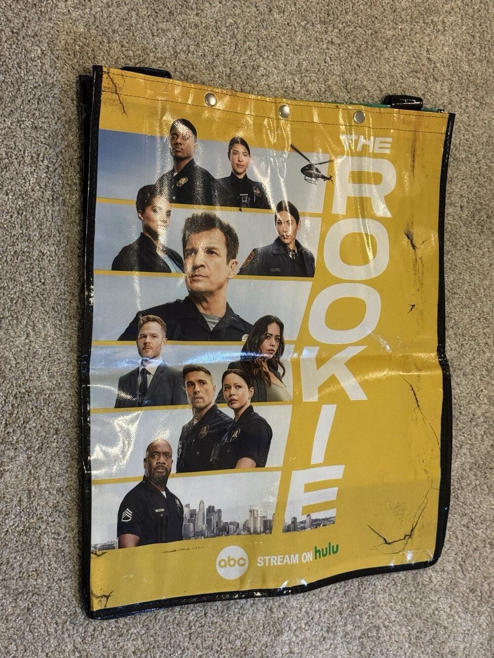 SDCC 2024 The Rookie ABC Hulu Comic Con Exclusive Swag Bag Backpack